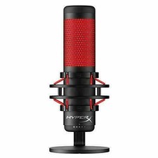 HyperX QuadCast USB Condenser Gaming Microphone for PC, PS4, PS5 and Mac