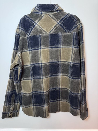 Smartwool Anchor Line Shirt Jacket Winter Moss Plaid Merino Wool Sz XL NWT $220 - Picture 22 of 23