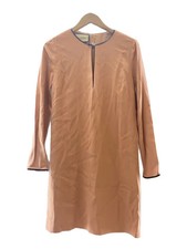 GUCCI Long-Sleeved Dress M Beige