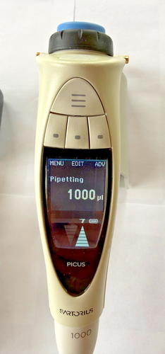 Sartorius Picus 1000, Pipetta Elettronica (50-1000ul) Ottime Condizioni - Foto 2 di 5