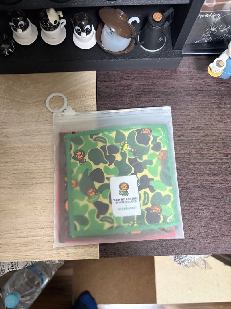 Korean Starbucks BAPE × Starbucks BABY MILO coaster set of 4 thumbnail 2