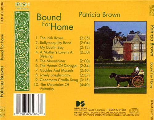 Irish Celebration: Bound for Home - New CD by Various Artists
