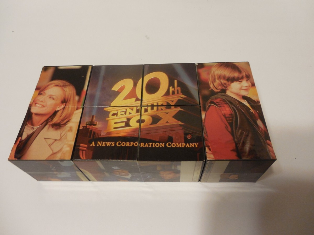 Vintage 1990's 20th Century Fox Promotional Movie Puzzle Cube