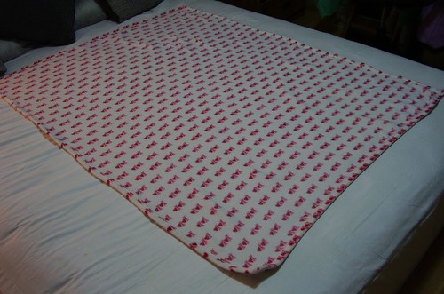 Kleine Wohndecke, Spritz, 58" x 46", Fleece, Krippe, Kind, weich, Liebe - Bild 8 von 10