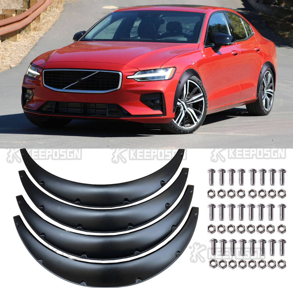 For Volvo S40 S60 S80 S90 V60 900mm Fender Flare Extra Wide Body
