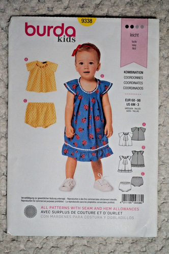 BURDA 9300-9395 - Baby & Child Sewing Patterns - PICK-A-STYLE - New & Uncut - Picture 34 of 73