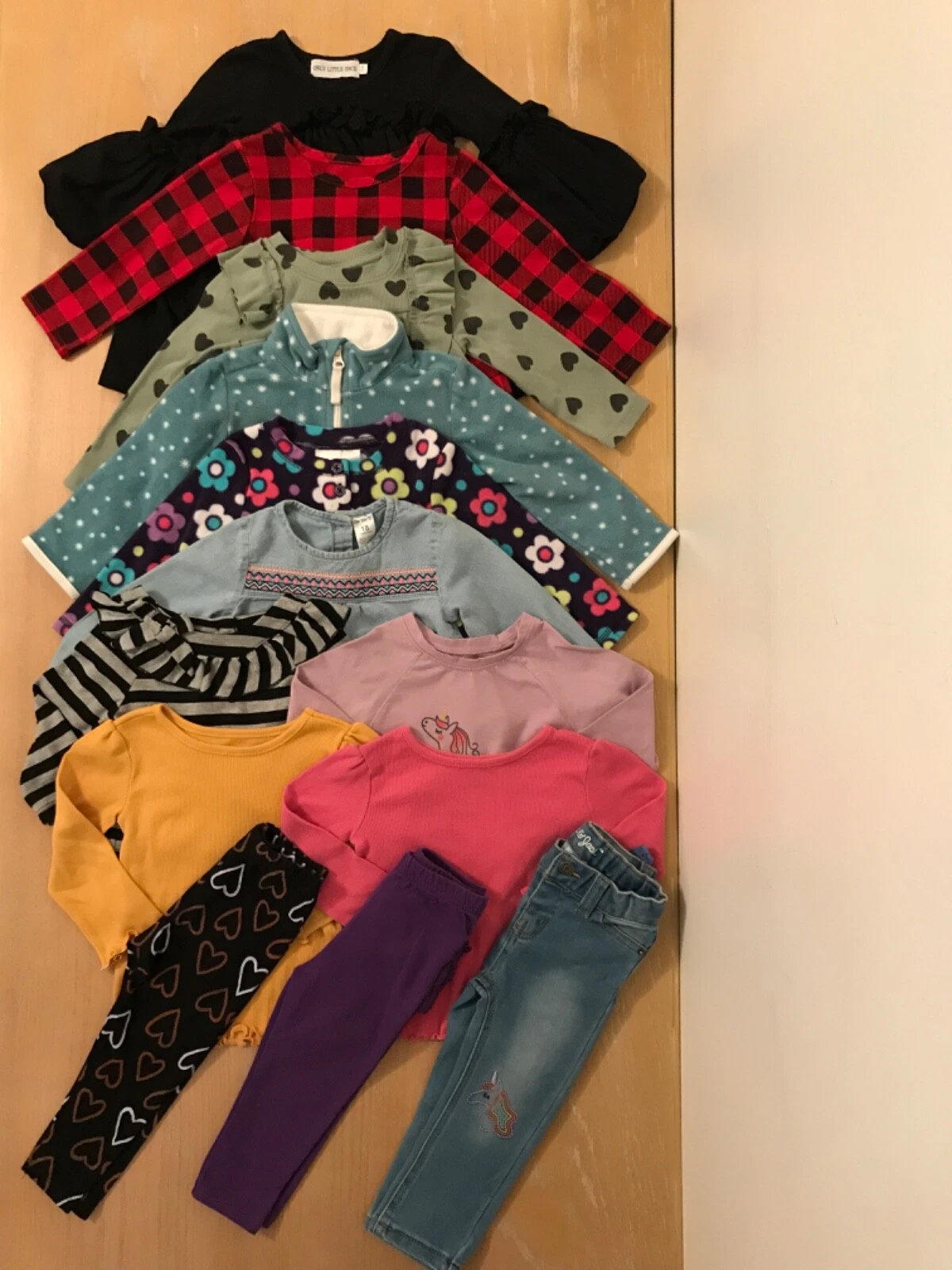 Cat & Jack, Garanimals, Others Infant Girls Clothing Lot of 13 Size 18 Months