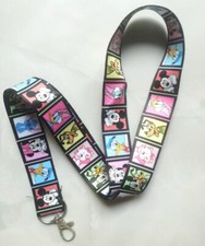 Lot Mickey Minnie Lanyard Keys Keychain Badge Holder ID Credit Card Rope Phone