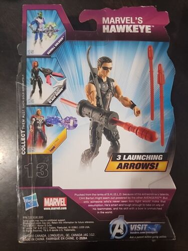 Marvel Universe Action Figure Hawkeye 4" Avengers Movie 2011 - Picture 2 of 2