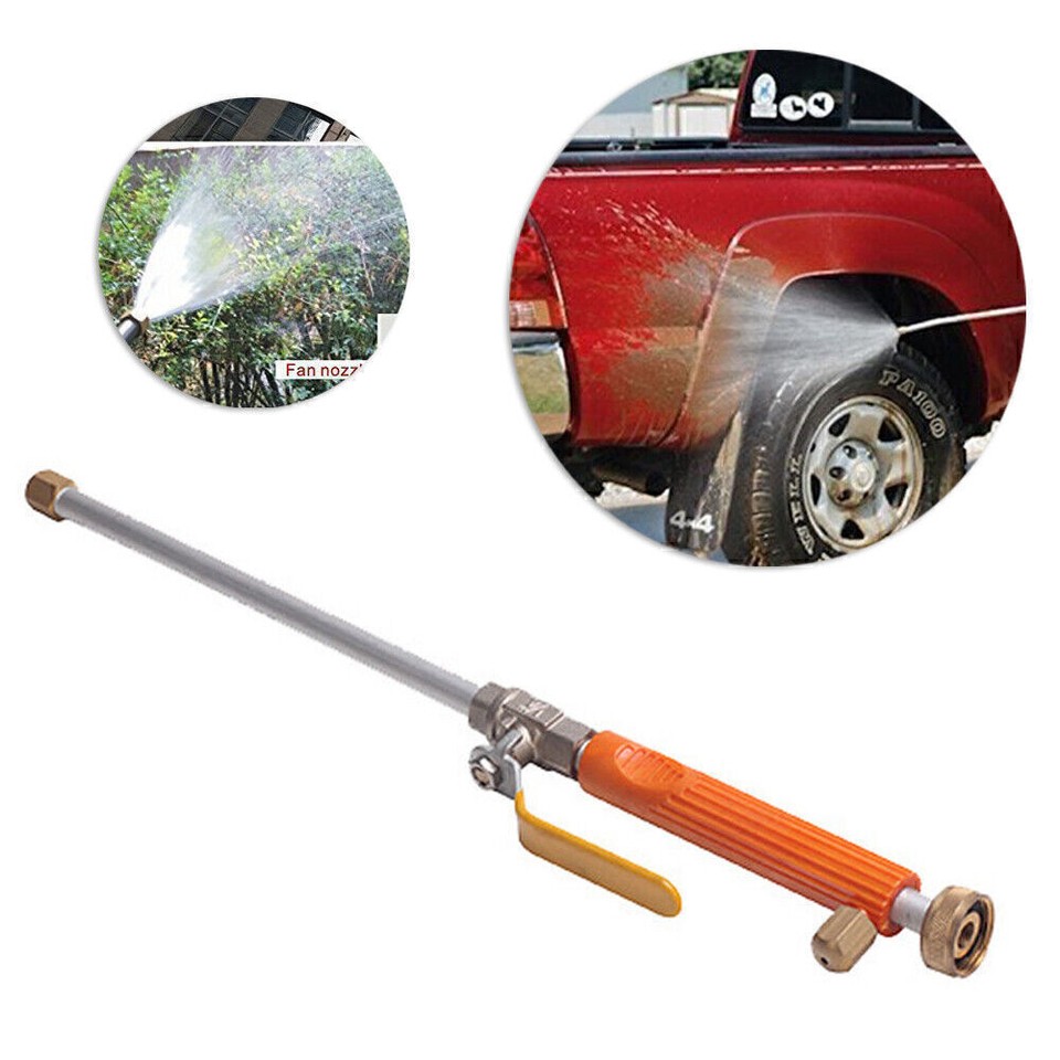 18" Hydro Jet High Pressure Power Washer Water Spray Gun Nozzle Wand