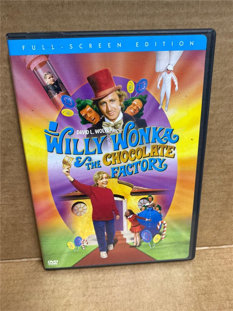 Willy Wonka and the Chocolate Factory (DVD, 2005, Full Frame