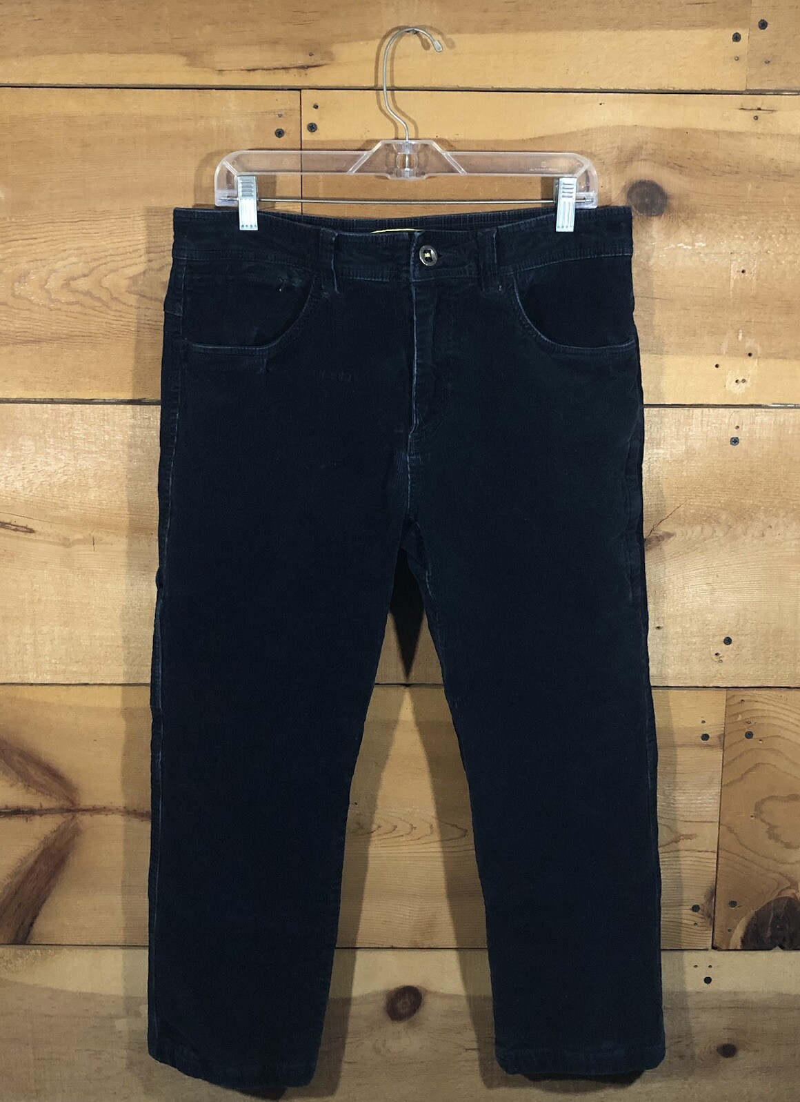 Pantaloni da trekking KEEN in velluto a coste Record Utility da uomo taglia 34x26 outdoor trail blu navy