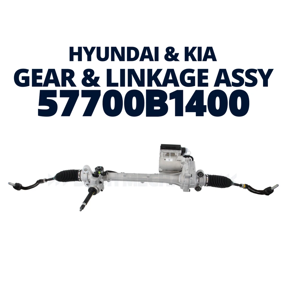 GENUINO OEM Hyundai Kia Conjunto de engranajes y enlaces dirección asistida eléctrica piñón bastidor Foto 2 de 4