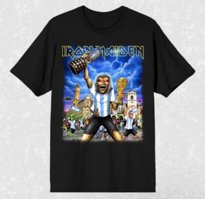 2024 Iron Maiden Future Past World Tour Large Shirt Argentina