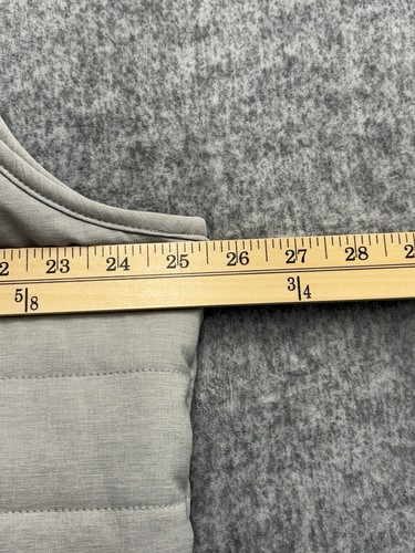 NWT Alfani Men's Stylish Heathered Quilted Zip Stand-Collar Gray Silver Size XL - Picture 8 of 8
