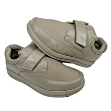 Zapatos ortopédicos PW Minor 60246 Pleasure Strap II para mujer talla 11 3W color topo