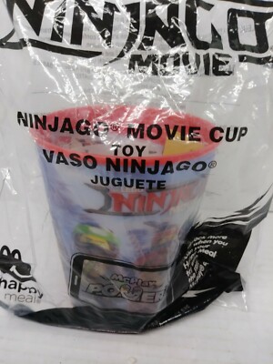 The LEGO Ninjago Movie Holographic Cup&Viewer McDonalds Toy 2017
