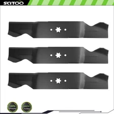 3x For 54" MTD Cub Cadet 742-0677 742-0677A 742-0677B 942-0677 Mower Blades