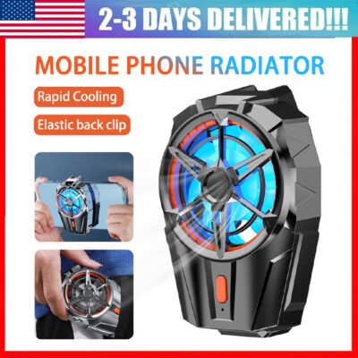 Universal Mobile Phone Cooler Radiator for iPhone/Android Game Phone Cooling Fan