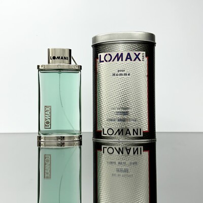 LOMAX POUR HOMME by Lomani Men Cologne 3.3oz-100ml EDT Spray NEW-SEALED (HE13