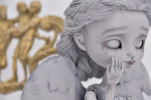 Weeping Angel pullip OOAK by Tsubasa groove OOAK Doll - Imagen 2 de 5