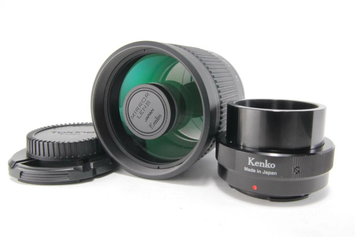 kenko 400mm f/8 N II Mirror Lens Telephoto MF for M4/3 Micro Four Sony E