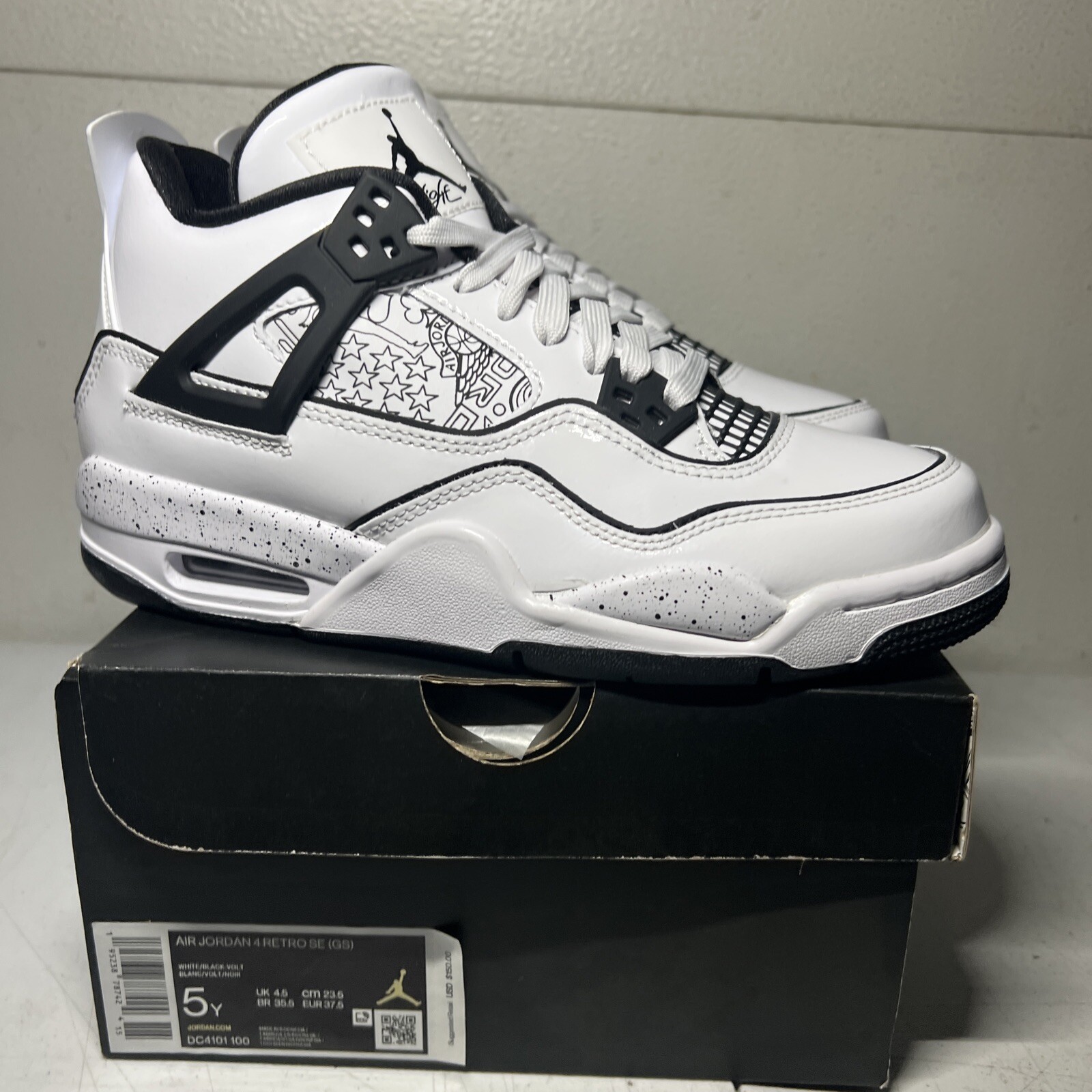 Air Jordan 4 GS DIY DC4101-100