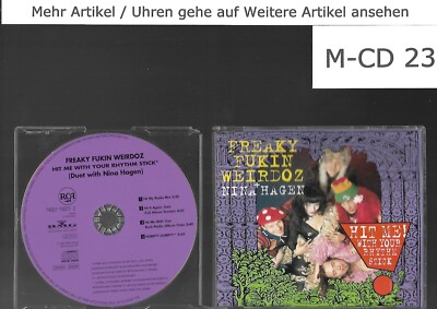 Maxi CD Freaky Fukin Weirdoz + Nina Hagen - Hit Me! With Your Rhythm Stick