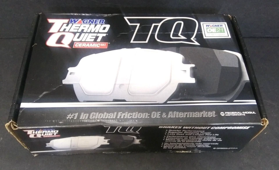 Juego de pastillas de freno de disco Wagner Brake PD1156 para 06-11 Hyundai Accent y 06-11 Kia Rio Foto 2 de 4