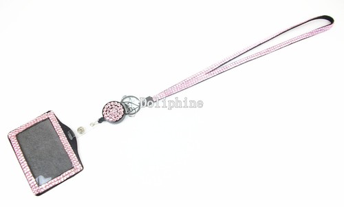 CORDÓN de estrás 3 en 1 con carrete retráctil y soporte de insignia de identificación horizontal - Imagen 11 de 49