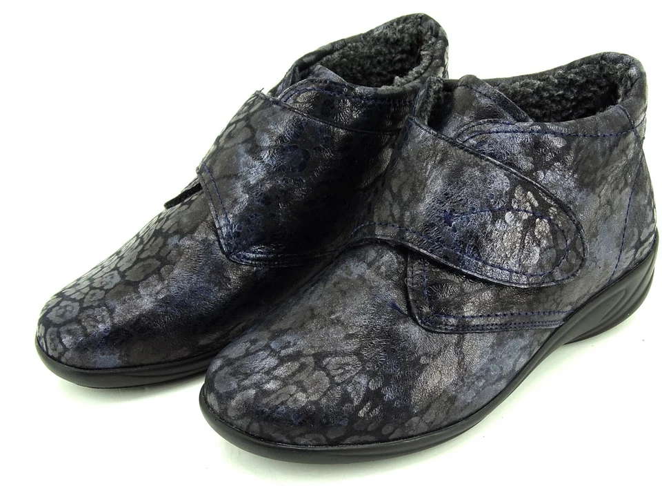 Semler Botines Forrados Damas Zapatos Cuero Talla: 37,5 UK 4,5 Foto 4 de 4