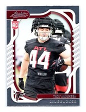 2022 Panini Absolute Football #196 Troy Andersen Rookie RC Atlanta Falcons
