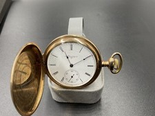 Vintage Elgin Natl Pocket Watch 15 Jewel -works well