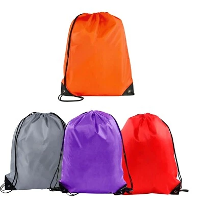 Sac À Dos À Cordon Pour L'École, Le Sport, Les Livres Et La Danse - Photo 1/4