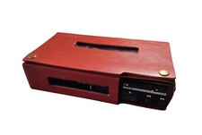 Custom Leather Case For SONY WM-D6C -BROWN