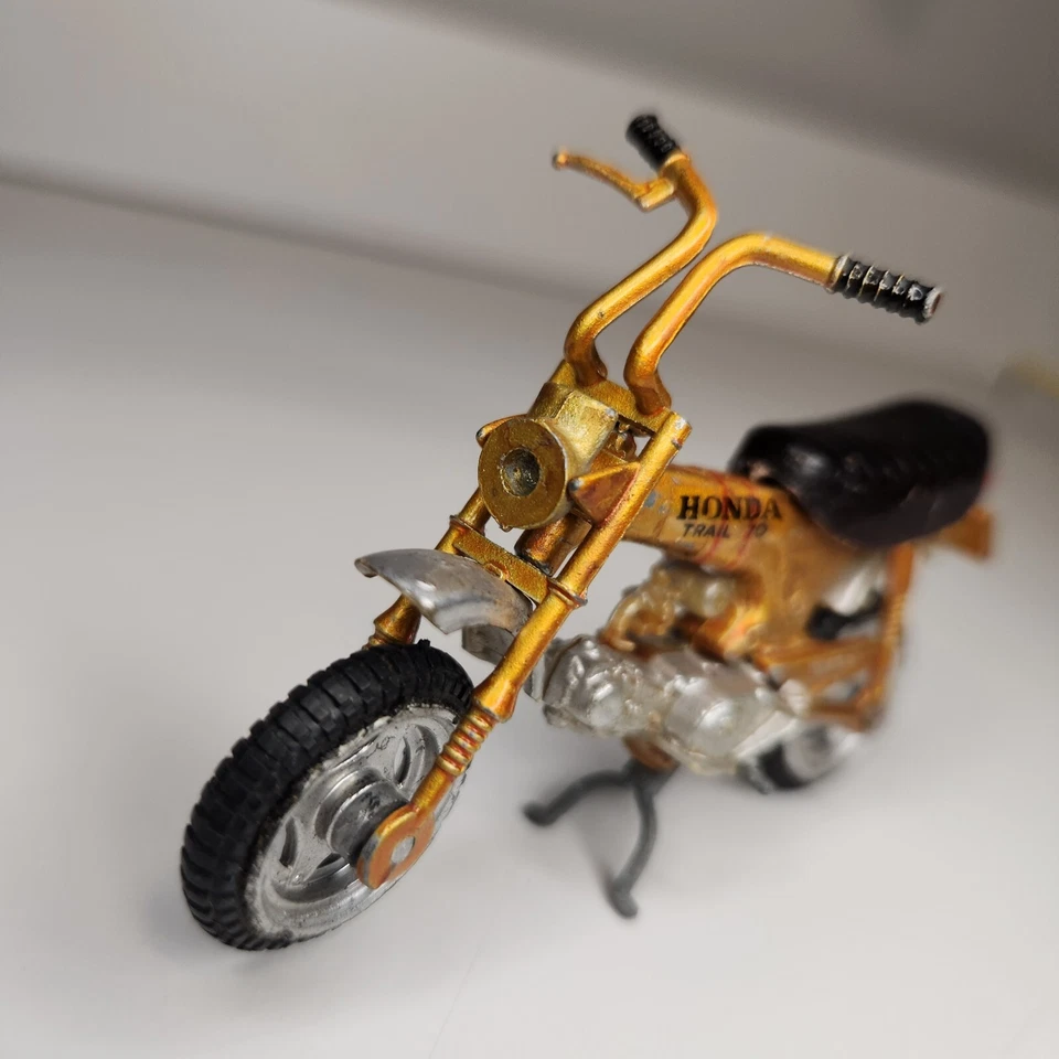 De colección Zee Toys Ridge Riders Honda Trail 70 Motocicleta Diecast Raro FRÁGIL Foto 3 de 4