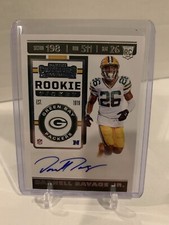 2019 Contenders Football Darnell Savage Jr. Rookie Ticket Auto Packers