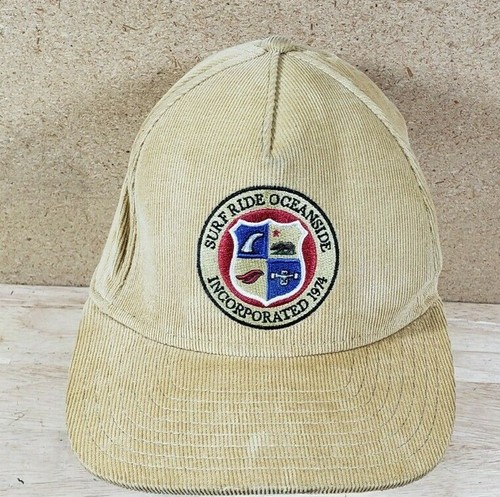 SURF RIDE Surf Shop Snapback Corduroy 