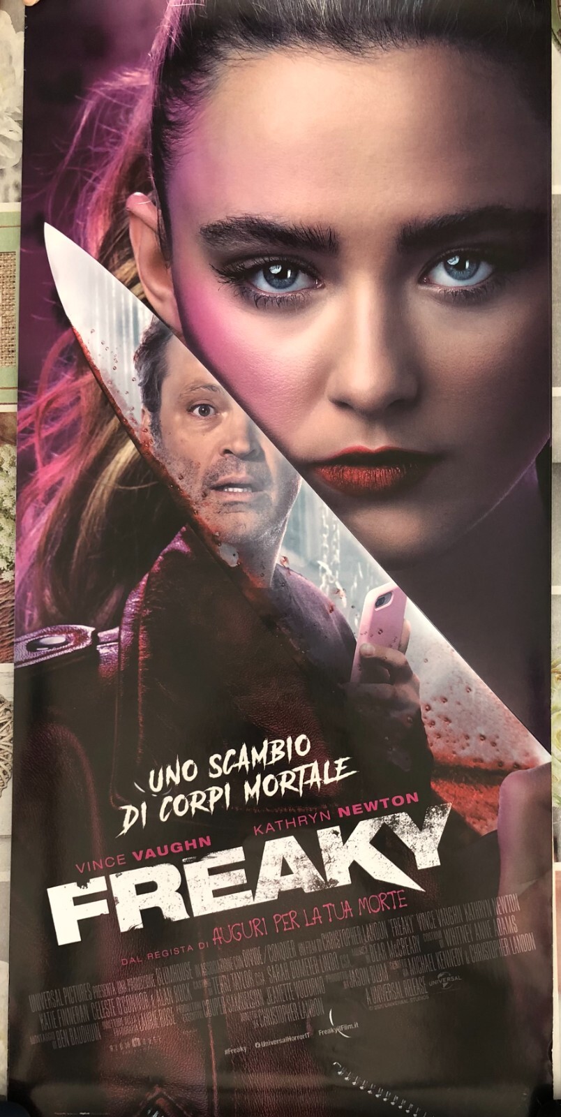 Locandina originale film Freaky (2020) - Regia di Christopher Landon