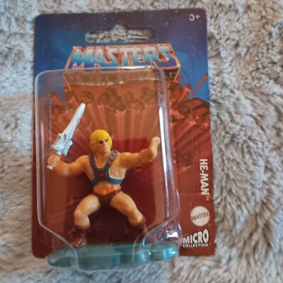 Masters Of The Universe Micro Action Figure He-Man Mattel New Micro Collection