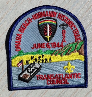 BSA Transatlantic Council, Omaha Beach-Normandy Historical Trail, June 6, 1944,