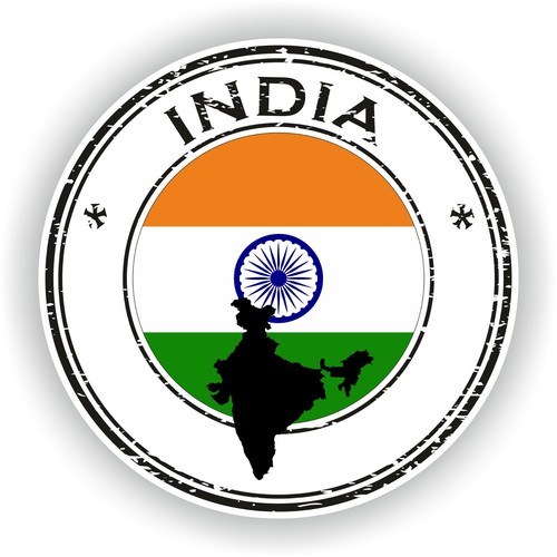 India Asia Round Flag Sticker / High Resolution Vinyl Waterproof | eBay UK