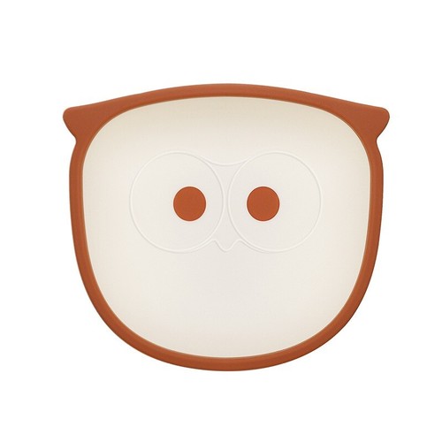 iZEL Kids Owl Dinner Set - BPA-Free, Non-Slip, Plate, Bowl, Fork & Spoon Set - Picture 12 of 16