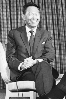 Lee Kuan Yew Premierminister von Singapur 1968 4x6 Foto 