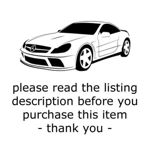 MERCEDES BENZ SL - R129 - ELECTRIC MIRROR SWITCH 1298200610 OEM - Picture 5 of 5