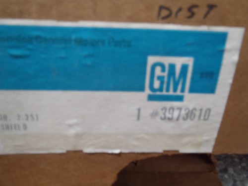 68-70 C3 Corvette Distributor Rear Cover--GM #3973610--NOS - Picture 3 of 7