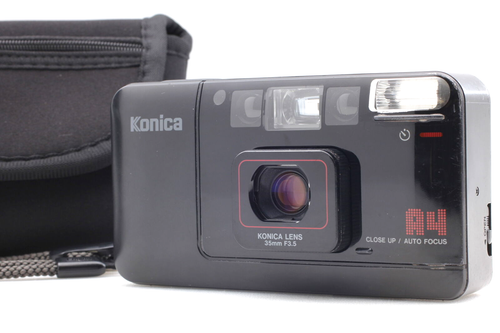 All Works! 〖MINT〗 Konica Big Mini A4 Point & Shoot 35mm Film Camera From JAPAN