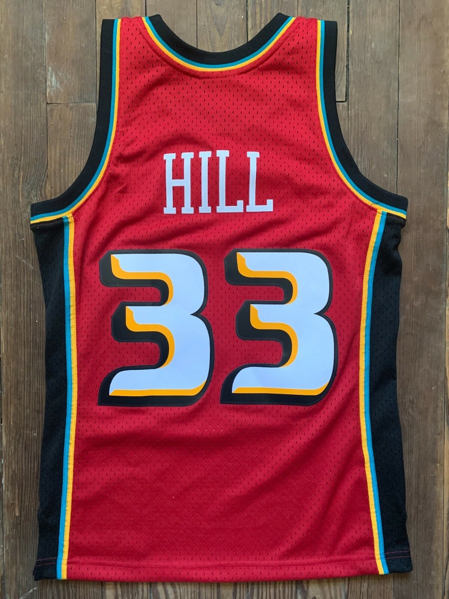 ミッチェルアンドネス PISTONS Grant Hill アニバーサリー レア 100% Authentic Grant Hill Mitchell & Ness 98 99 Pistons