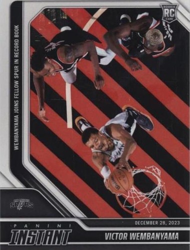 2023-24 Prizm Victor Wembanyama PSA 10 Rookie Instant Impact Gem
