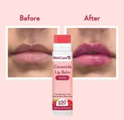 WishCare Tinted Ceramide Lip Balm 5gm with SPF50 PA+++ - | eBay WishCare Tinted Ceramide Lip Balm 5gm with SPF50 PA+++ - | eBay